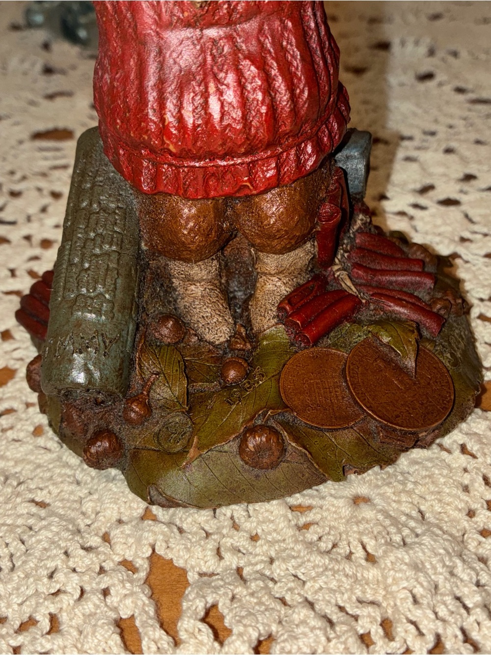 Vintage 1950 Tom Clark Rare "Sammy" Patriotic Gnome - Picture 7 of 11